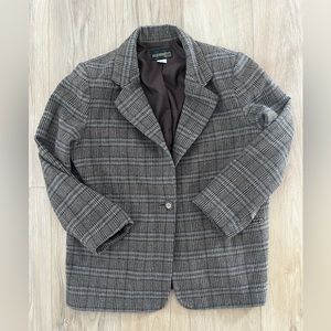 Brown Plaid blazer